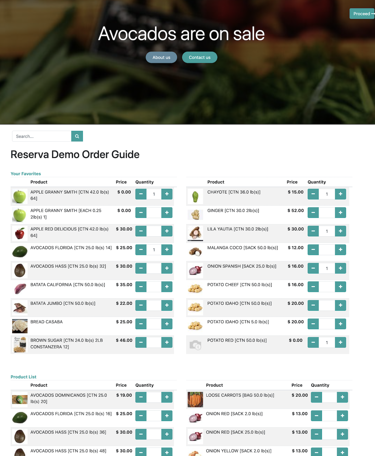 Sysco Produce Order Guide.pdf Produce Price Lists and Online Ordering Guides