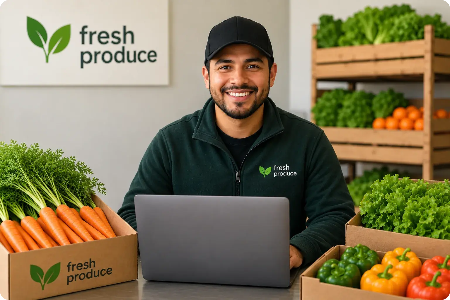 Produce operator using Reserva OMS