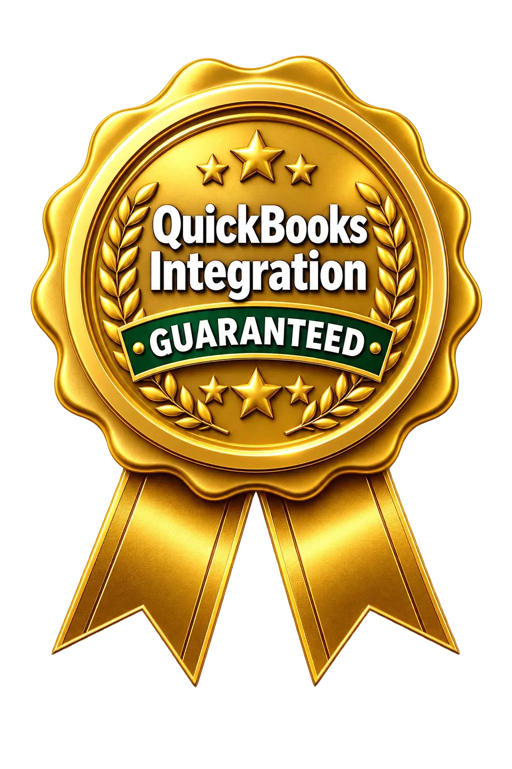 QuickBooks Integration Guaranteed badge